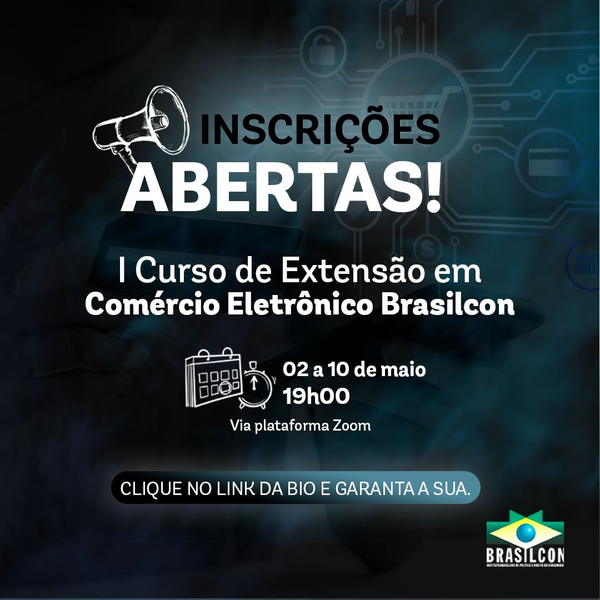 I Curso de extensão em comércio eletrônico Brasilcon